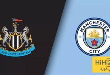 مانشستر سيتي يتفوق على نيوكاسل يونايتد