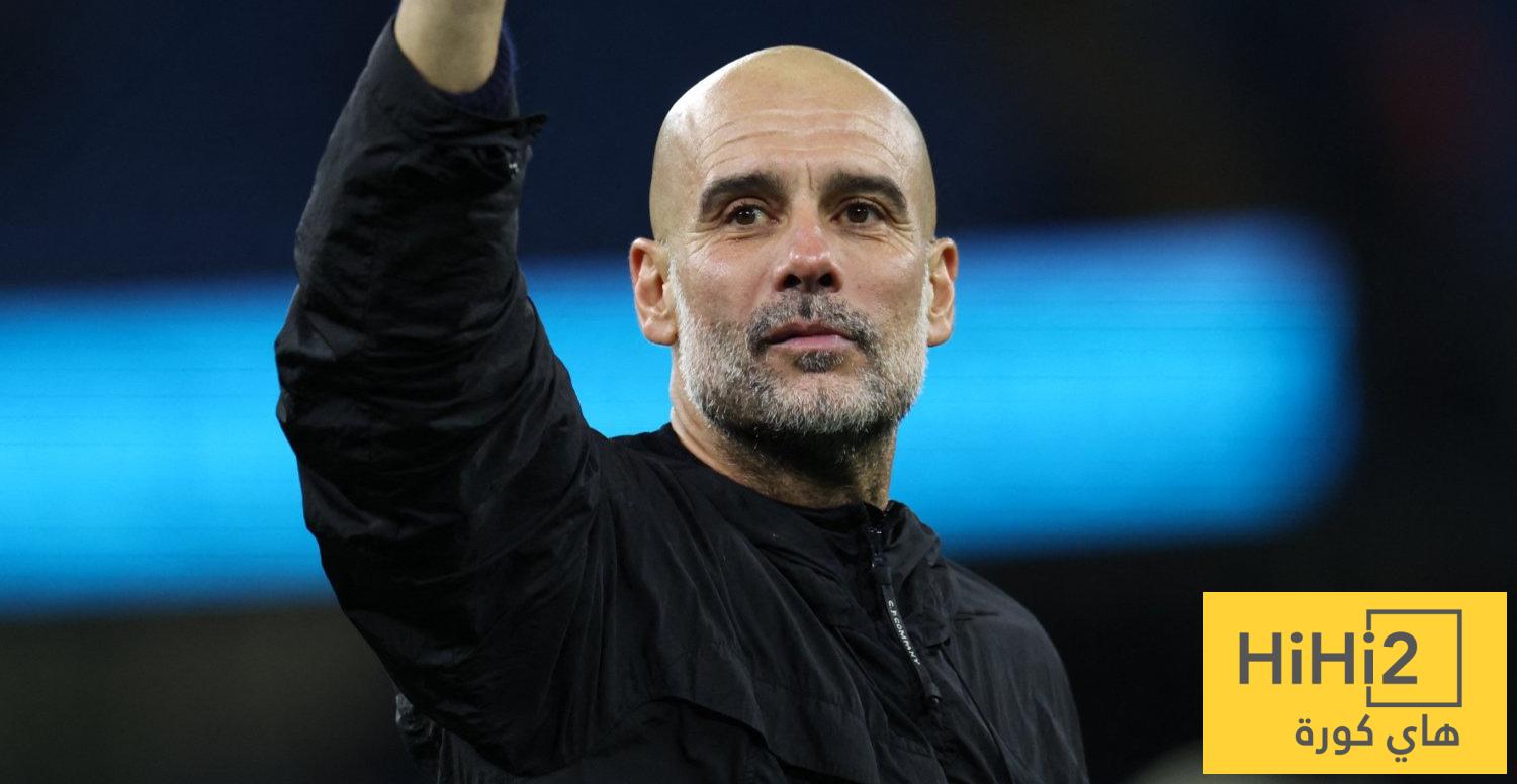 مانشستر سيتي يفقد هيمنته في الاستحواذ تحت قيادة غوارديولا