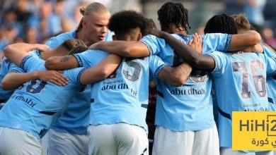 مباريات مانشستر سيتي المتبقية في 2025