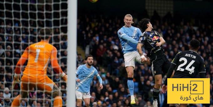 هالاند أمام ليدز يونايتد … أقل لمسات وأكثر خطورة!