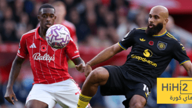 إحصائيات مباراة مانشستر يونايتد ونوتينغهام فورست