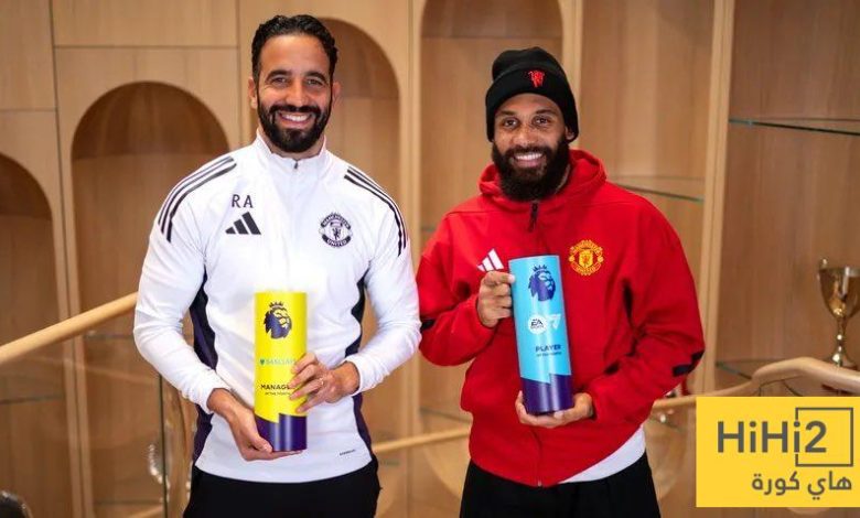 تعليق أموريم بعد حصوله على جائزة أفضل مدرب في الدوري لشهر أكتوبر