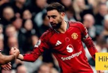 عين على برونو فيرنانديز في مباراة توتنهام