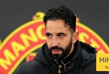 مستقبل روبين أموريم محل شك في مانشستر يونايتد!