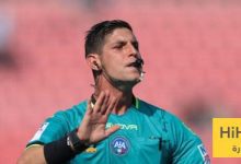 أرقام خاصة بحكم مباراة ميلان ولاتسيو