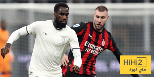 إحصائيات مباراة ميلان ولاتسيو بعد مرور ساعة