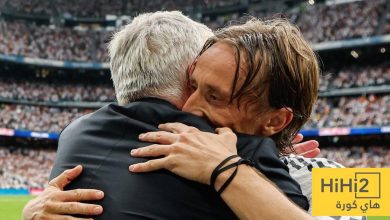 تصريح قوي من أنشيلوتي عن مودريتش