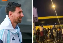 استقبال تاريخي لميسي في أنجولا