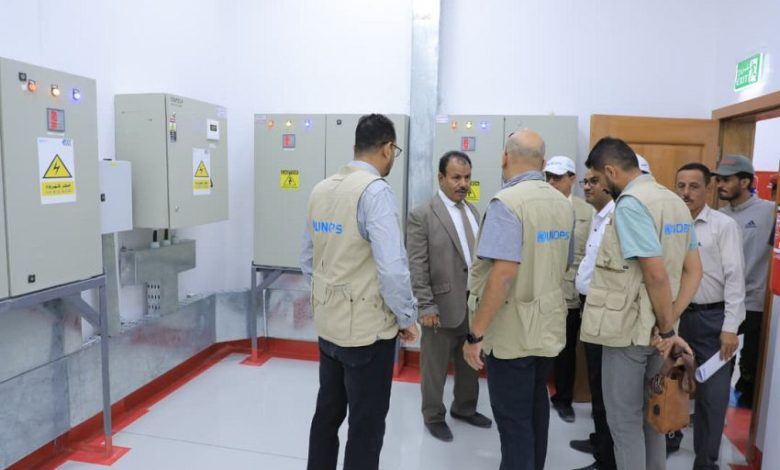 استلام مخازن الأدوية واللقاحات بوادي حضرموت بعد إعادة تأهيلها