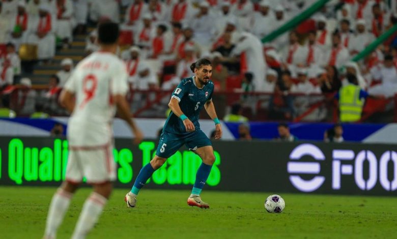 التعادل الإيجابي يحسم مباراة العراق والإمارات في ملحق كأس العالم 2026 – كل الكورة