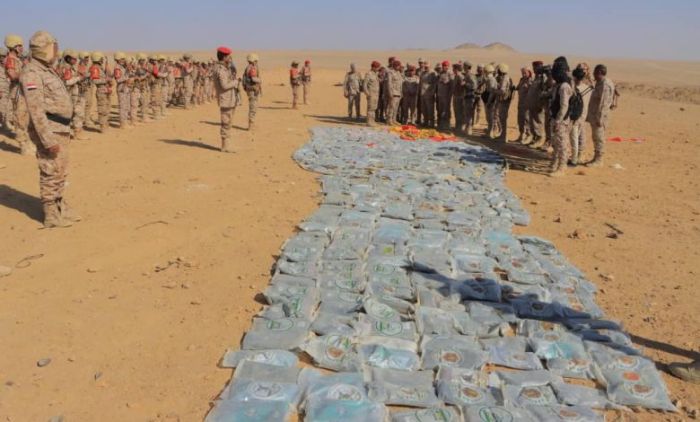 الجوف.. القوات الأمنية تحبط تهريب طن حشيش كان في طريقه للحوثيين