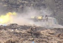 الجيش يفشل عملية انشاء مواقع قتالية للمليشيات الحوثية الارهابية غرب تعز