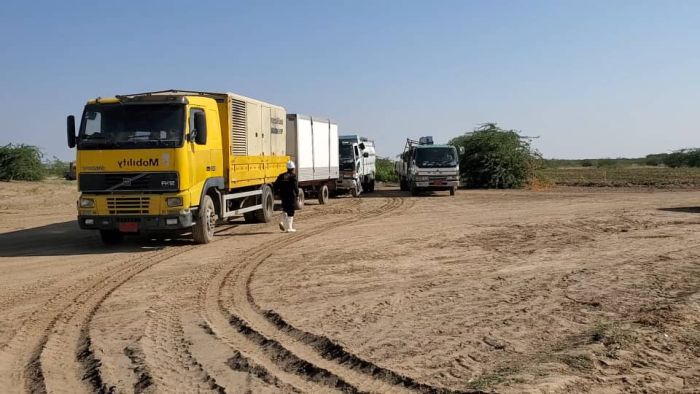 الحديدة.. بدء حفر ثلاث آبار مياه في حيس بدعم من الصليب الأحمر