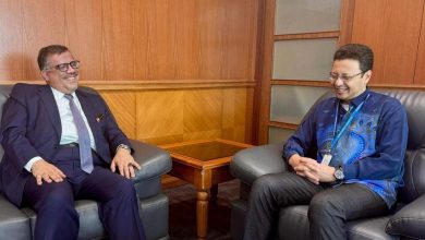 السفير باحميد يبحث مع وكيل وزارة الخارجية الماليزي تعزيز التعاون المشترك