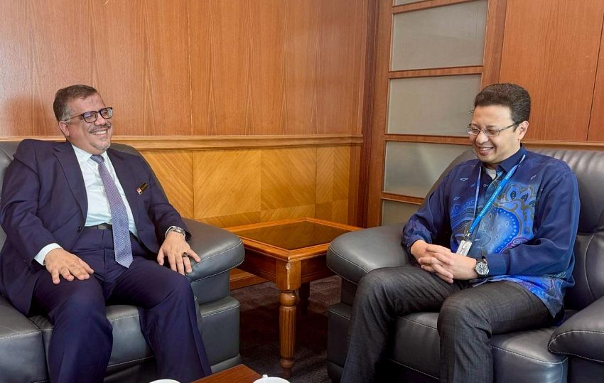 السفير باحميد يبحث مع وكيل وزارة الخارجية الماليزي تعزيز التعاون المشترك