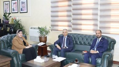 السفير فقيرة يبحث مع مسؤولة أردنية تعزيز التعاون الثنائي في مجال الغذاء والدواء