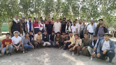 العامر يلتقي طلاب مدارس التألق والكادر التربوي: الشباب حصن الوطن ومستقبله