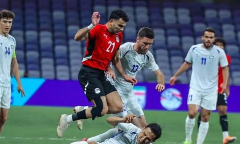 منتخب مضر ضد أوزبكستان