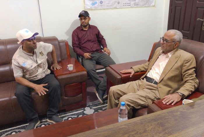 المسعودي يبحث مع منسق برنامج التنمية الإنسانية تنفيذ المرحلة الثالثة من مبادرة تعزيز التغذية المدرسية بالمخا