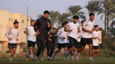 المنتخب الوطني لكرة القدم يبدأ معسكراً خارجياً في القاهرة