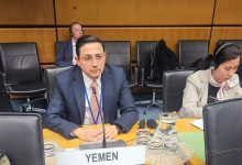اليمن يؤكد على اهمية استمرار تعزيز قدراتها لتحقيق الامن والاستقرار الاقليمي وحماية الملاحة في البحر الاحمر