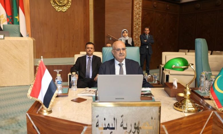 اليمن يشارك في اليوم العالمي للتضامن مع الشعب الفلسطيني بالجامعة العربية