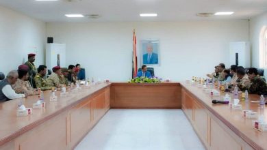 امنية شبوة تناقش عدداً من القضايا المتصلة بعمل الاجهزة الامنية بالمحافظة