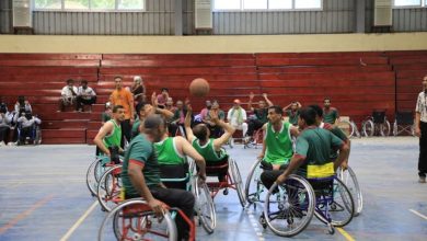 انطلاق منافسات البطولة الوطنية الأولى لكرة السلة للكراسي المتحركة لذوي الإعاقة بعدن