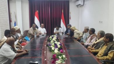 باجيل يلتقي قيادة ومشايخ ذو باب- المندب لاستكمال ترتيبات إحياء الذكرى الثامنة لثورة 2 ديسمبر