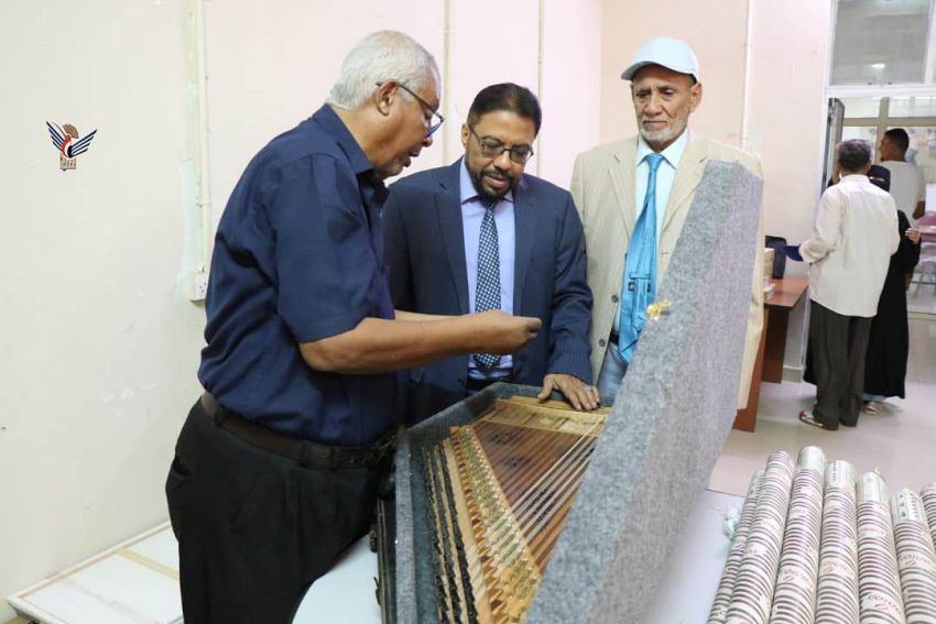 باسليم يطلع على احتياجات معهد جميل غانم للفنون في عدن لإعادة تشغيله