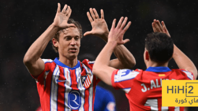 تشكيلة أتلتيكو مدريد الرسمية ضد إنتر ميلان