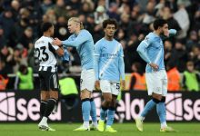 جدول ترتيب الدوري الإنجليزي بعد خسارة مانشستر سيتي أمام نيوكاسل يونايتد