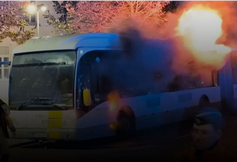 حافلة جماهير برشلونة