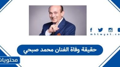 حقيقة وفاة الفنان محمد صبحي