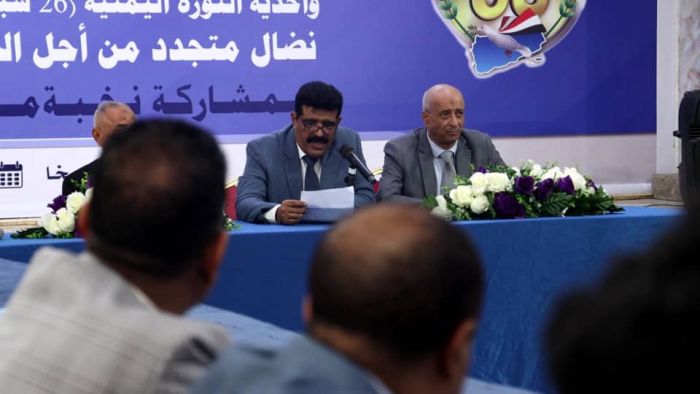 خلال ندوة فكرية.. النائب الأول للمكتب السياسي يؤكد واحدية الثورة والنضال ضد الاستبداد والإمامة