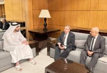 رئيس مجلس القضاء الأعلى يلتقي رئيس المحكمة الاتحادية العليا الإماراتي