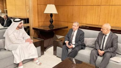 رئيس مجلس القضاء الأعلى يلتقي رئيس المحكمة الاتحادية العليا الإماراتي