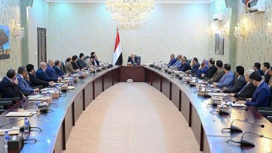 رئيس مجلس القيادة يرأس اجتماعا للحكومة