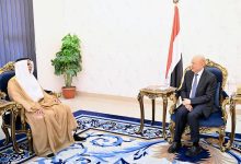 رئيس مجلس القيادة يشيد بالدعم الاماراتي لقطاع الكهرباء في اليمن