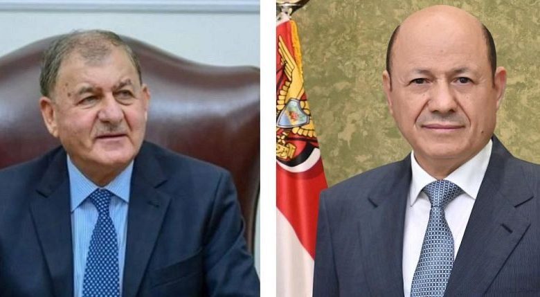 رئيس مجلس القيادة يعزي الرئيس العراقي