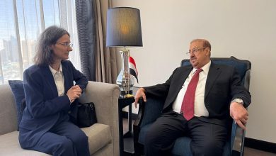 رئيس مجلس النواب يلتقي السفير الفرنسية والقائم بأعمال السفير الامريكي