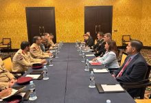 رئيس هيئة الأركان يبحث مع عدداً من الأشقاء والأصدقاء التعاون والتنسيق المشترك في المجال العسكري