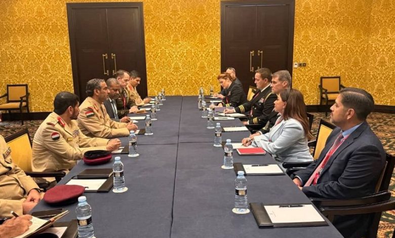 رئيس هيئة الأركان يبحث مع عدداً من الأشقاء والأصدقاء التعاون والتنسيق المشترك في المجال العسكري