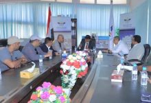 رئيس هيئة الطيران يطلع على سير العمل والمشاريع التطويرية في مطار سيئون الدولي