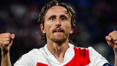 لوكا مودريتش منتخب كرواتيا