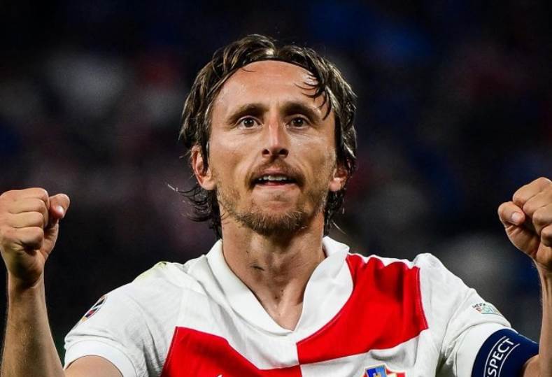 لوكا مودريتش منتخب كرواتيا