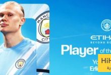 رسميا .. هالاند يحصد جائزة لاعب الشهر في مانشستر سيتي