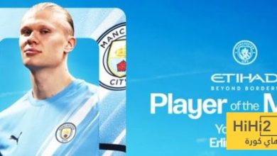 رسميا .. هالاند يحصد جائزة لاعب الشهر في مانشستر سيتي