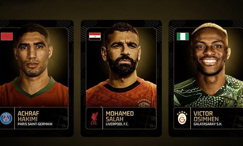 رسميًا.. محمد صلاح ينافس أشرف حكيمي على أفضل لاعب إفريقي