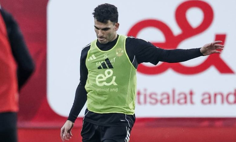 زيزو في مران الأهلي